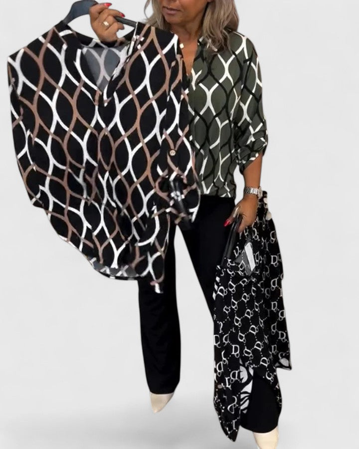 Hannah | Komfortabel Bluse