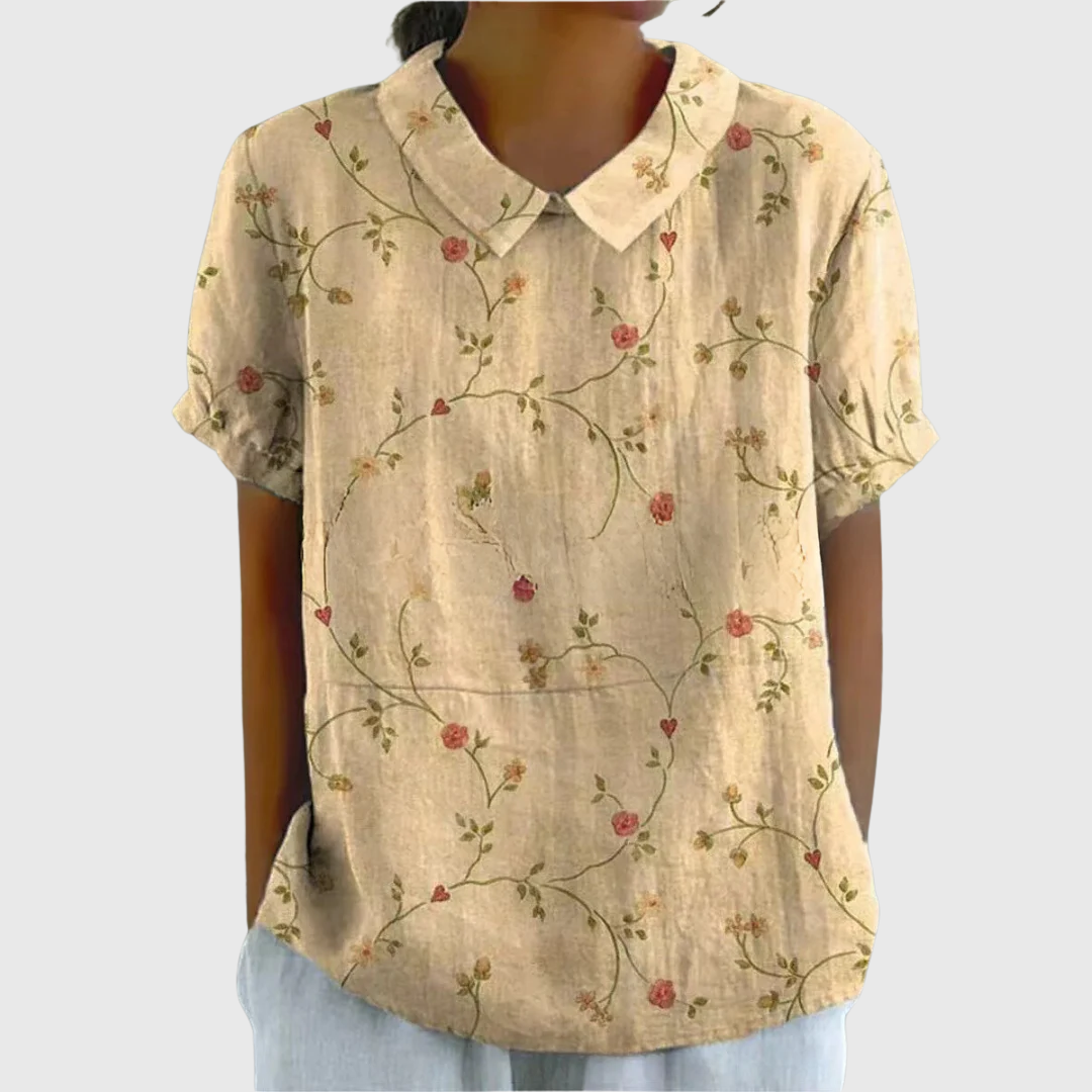 Emma | Blusa Floral para o Dia a Dia