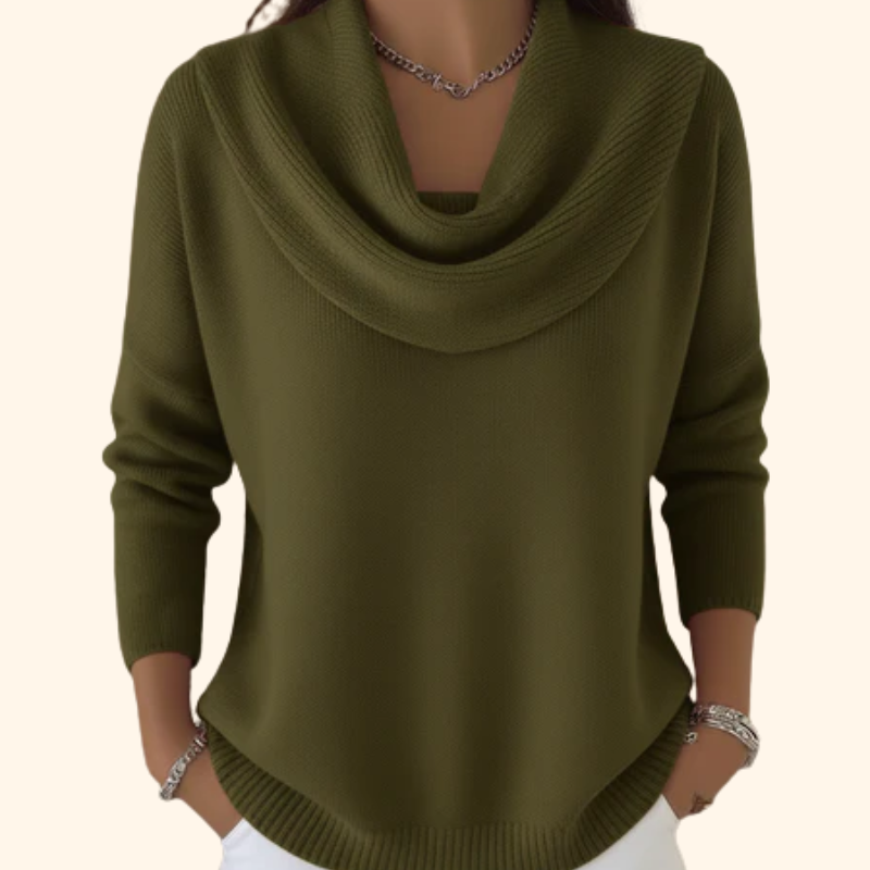 Vionne | Sweater med krave