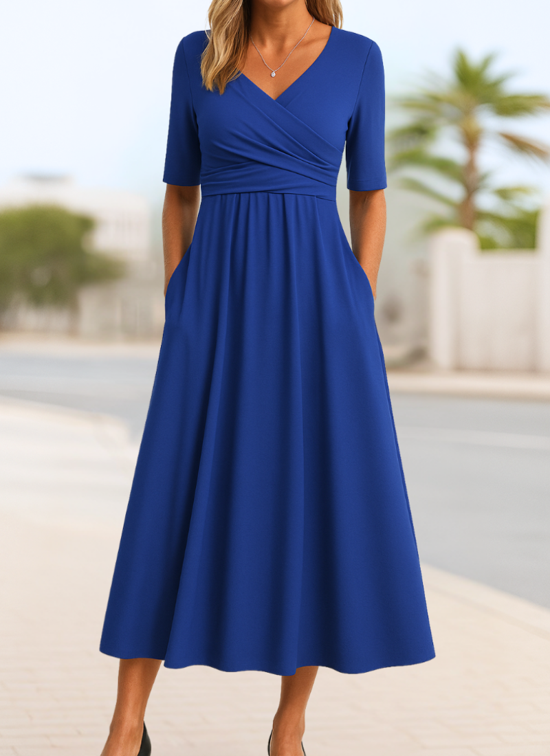 Mila | Stylish Crossover Dress