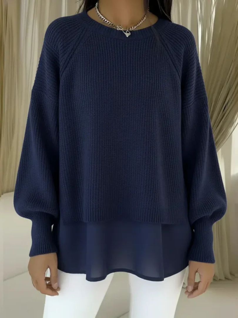 Grace | Komfortabel strikket sweater
