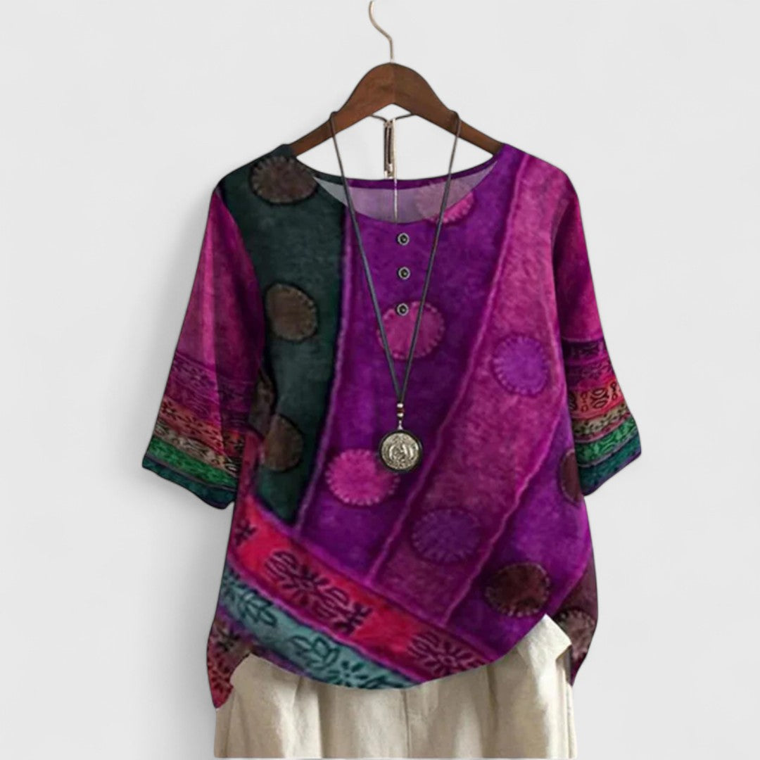 Auralie | Elegant boho-top