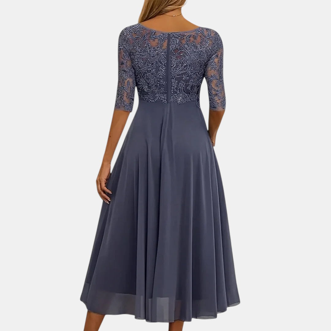 Rhonda | Elegant blondekjole