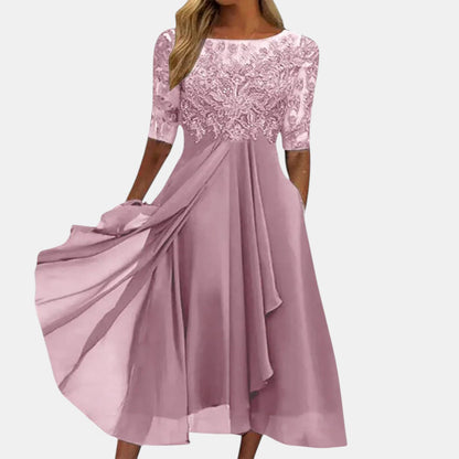 Rhonda | Elegant blondekjole