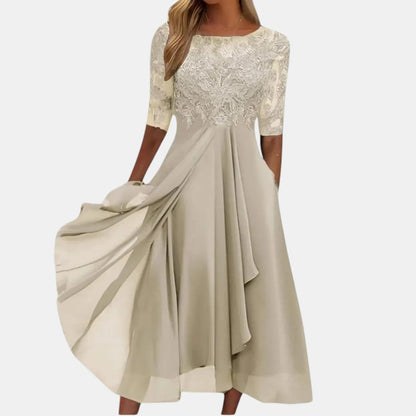 Rhonda | Elegant blondekjole