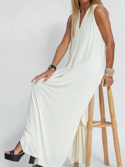 Ariella | V Neck Maxi Dress