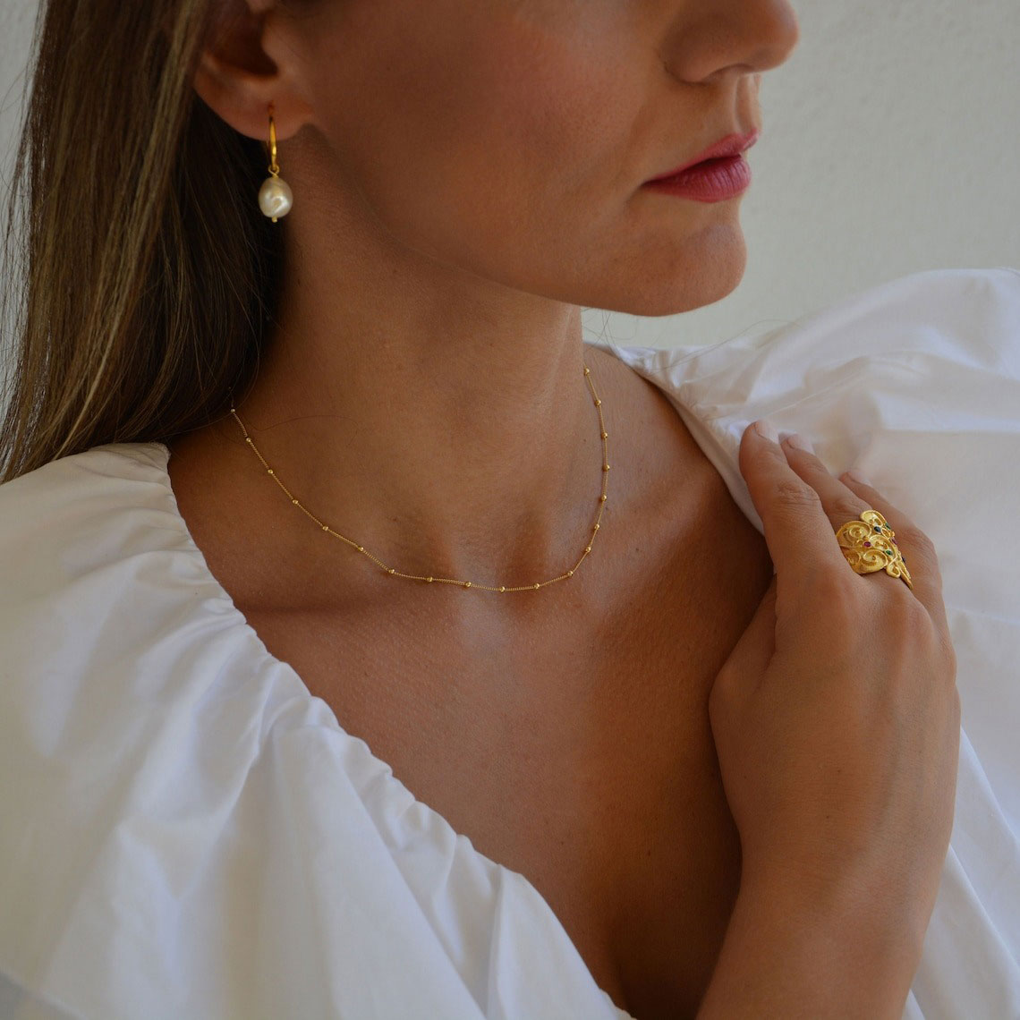 Jaurelynn | Halskæde 18K guld