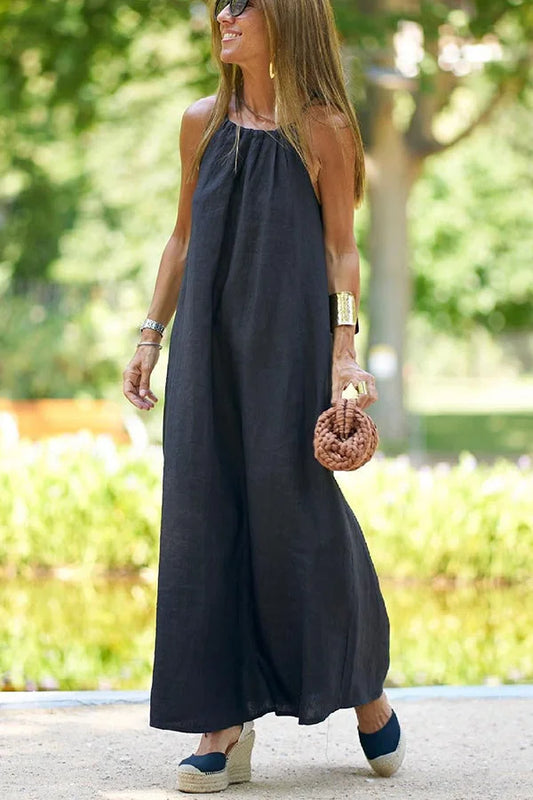 Marina | Halter Maxi Dress