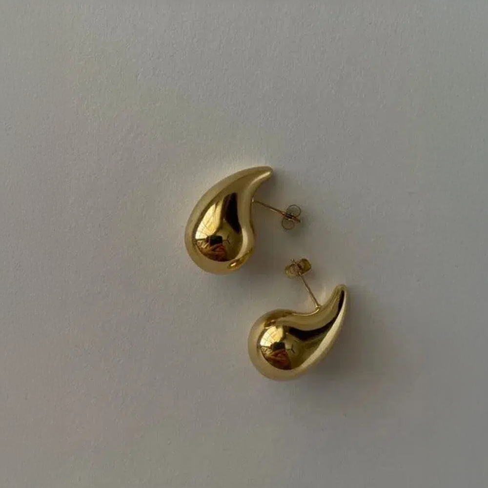 Doléane | Hjerteformede øreringe med tidløst design