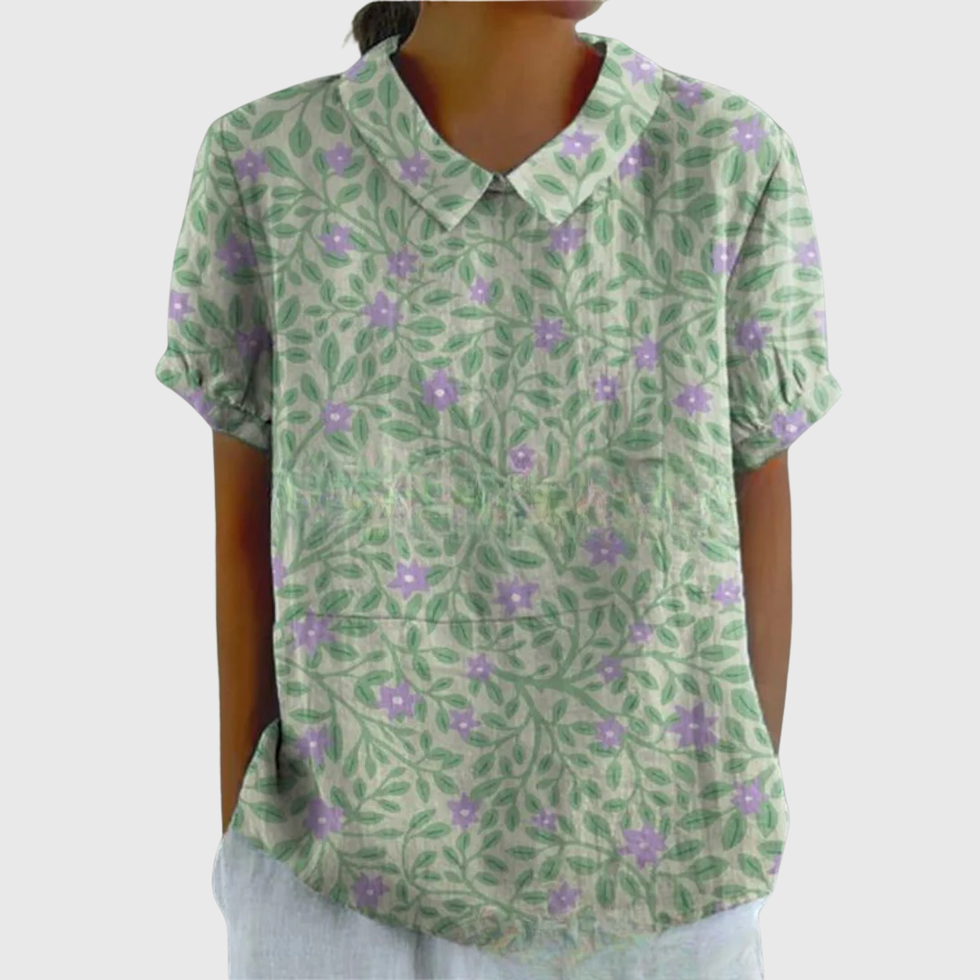 Emma | Blusa Floral para o Dia a Dia