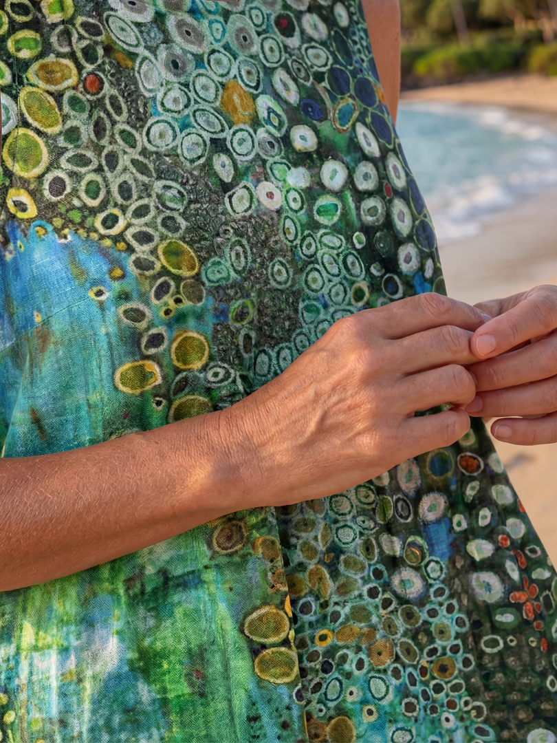 Moana | Ocean Mosaik Midikleid