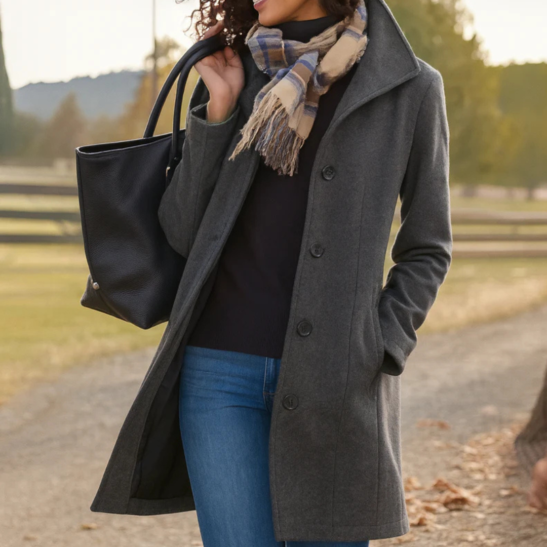 Lyzia – Classic Coat for Chilly Days