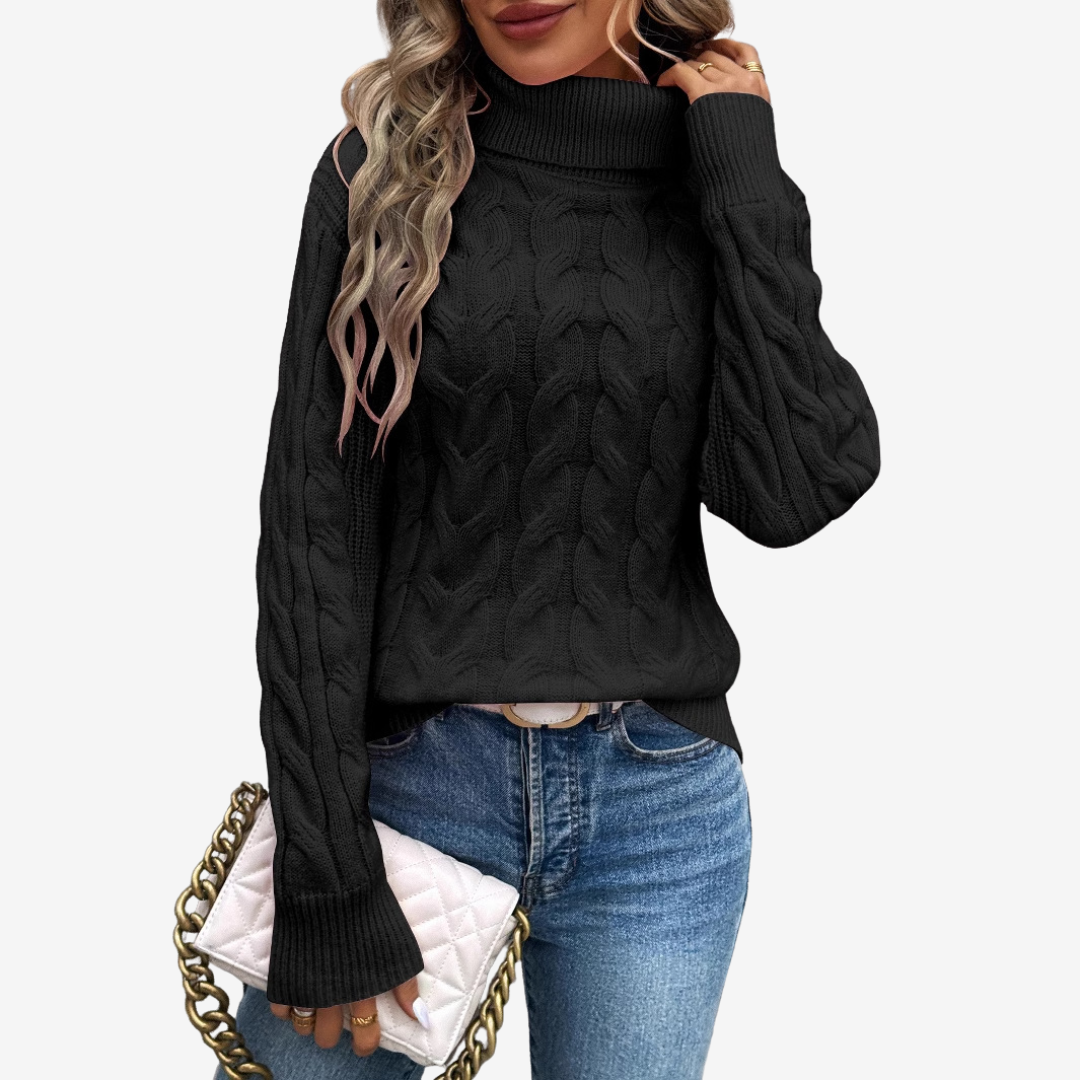 Odile™ Klassischer Rollkragenpullover