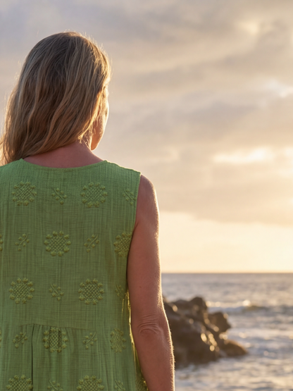 Kapua | Garden Texture Midi-kjole