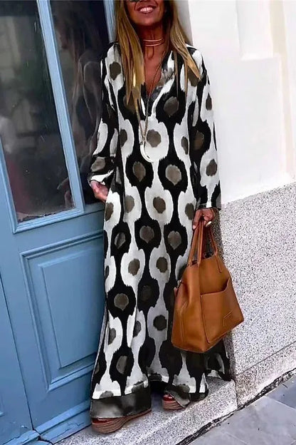 Mirella | Printed Maxi Dress