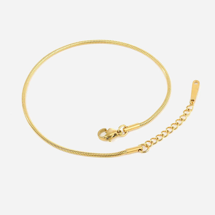 Shanileigh | Tornozeleira Rosa Ouro 18K