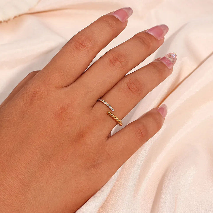 Sereliette | Anel Shine em Ouro 18K
