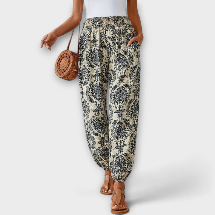 Scarlett - Calça com Estampa Étnica