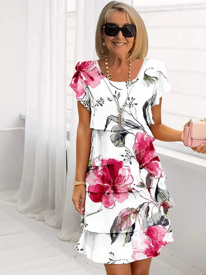 Nancy | Elegant Ruffle Dress