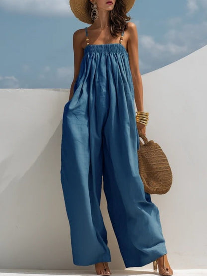 Madison | Denim Wide-Leg Jumpsuit