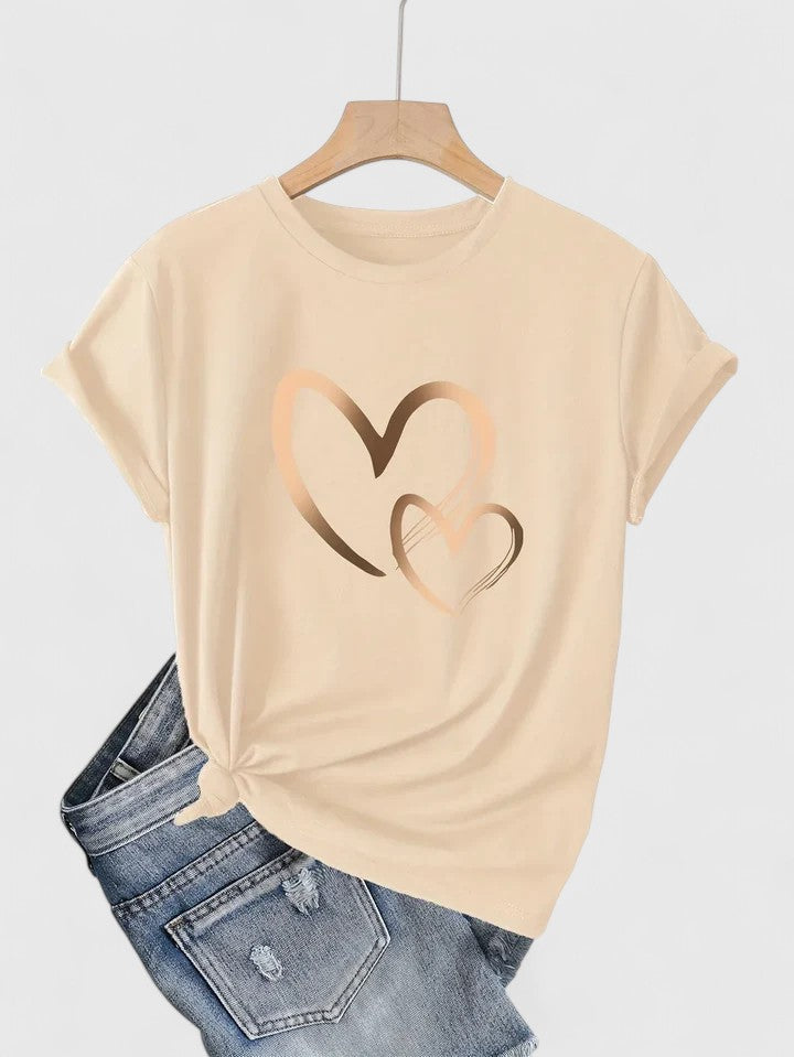 Ivanelle | Camiseta cómoda de manga corta