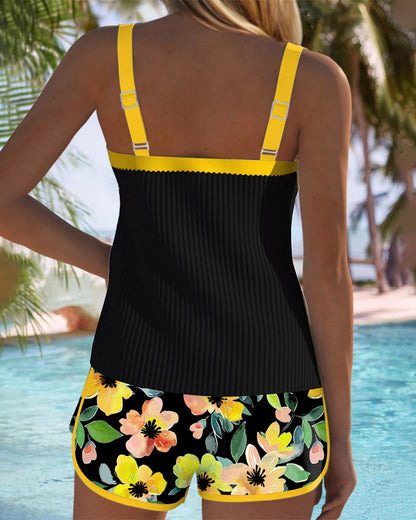 Laluna | Elegant Two-Piece Tankini Set