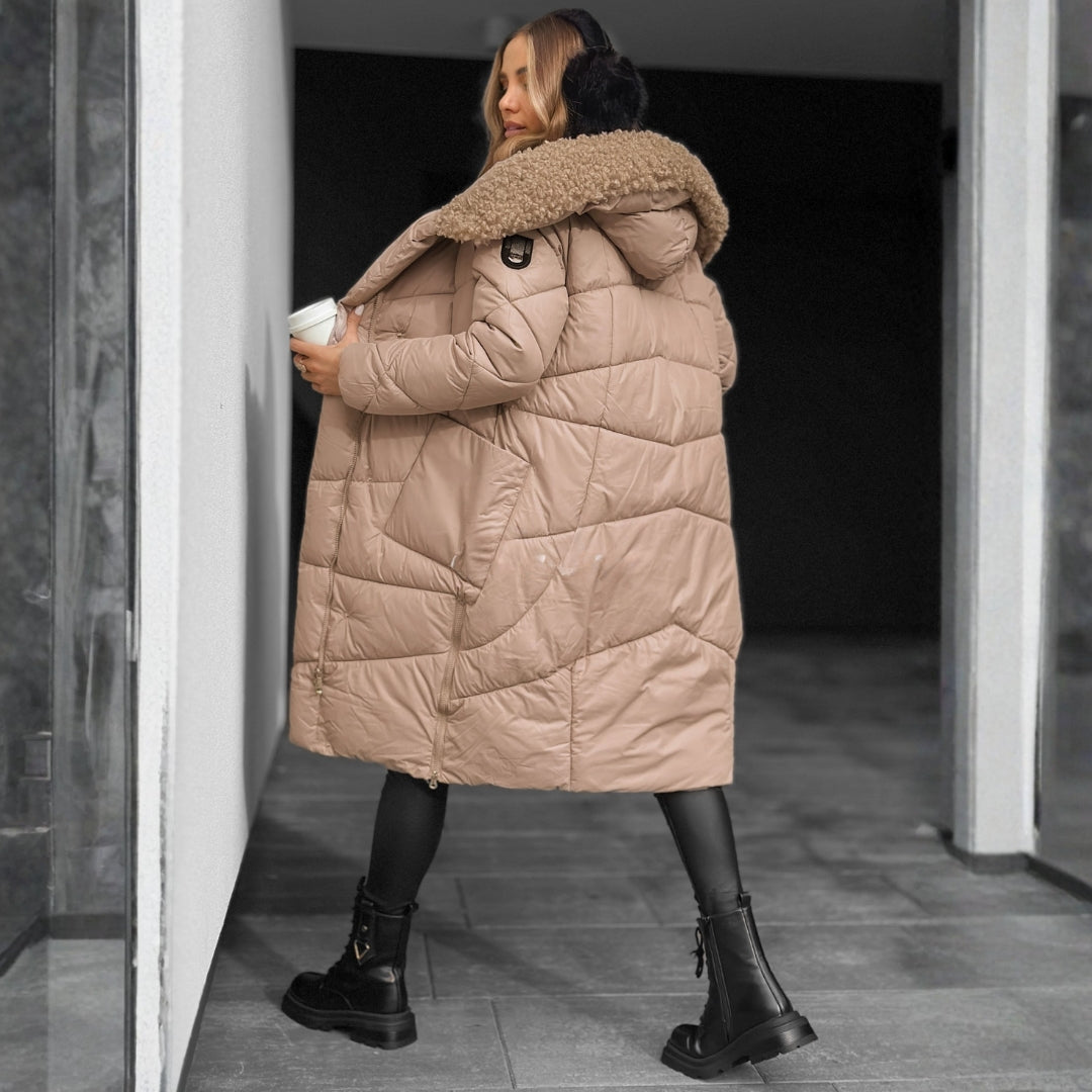 Tahlia – Quilted Coat with Hood