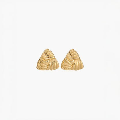 Beloria | Vintage-Inspired Triangle Earrings