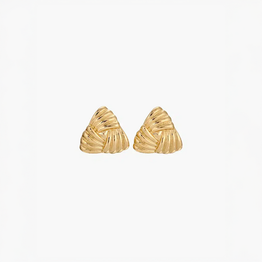 Beloria | Vintage-Inspired Triangle Earrings
