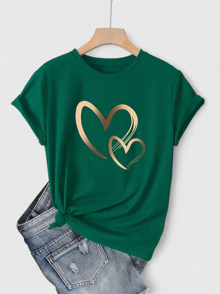Ivanelle | Camiseta cómoda de manga corta