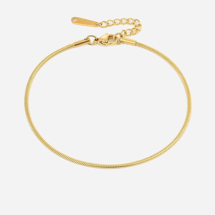 Shanileigh | Tornozeleira Rosa Ouro 18K