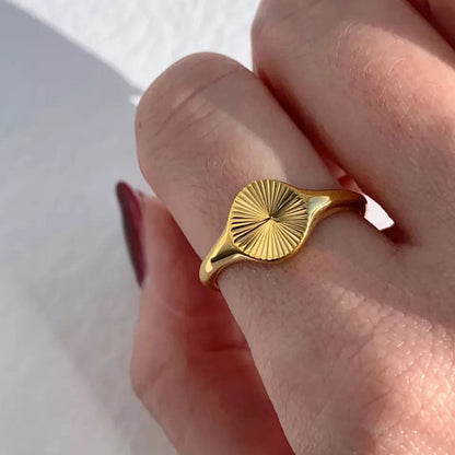 Rizavelle | Sunburst-Ring 18K Gold