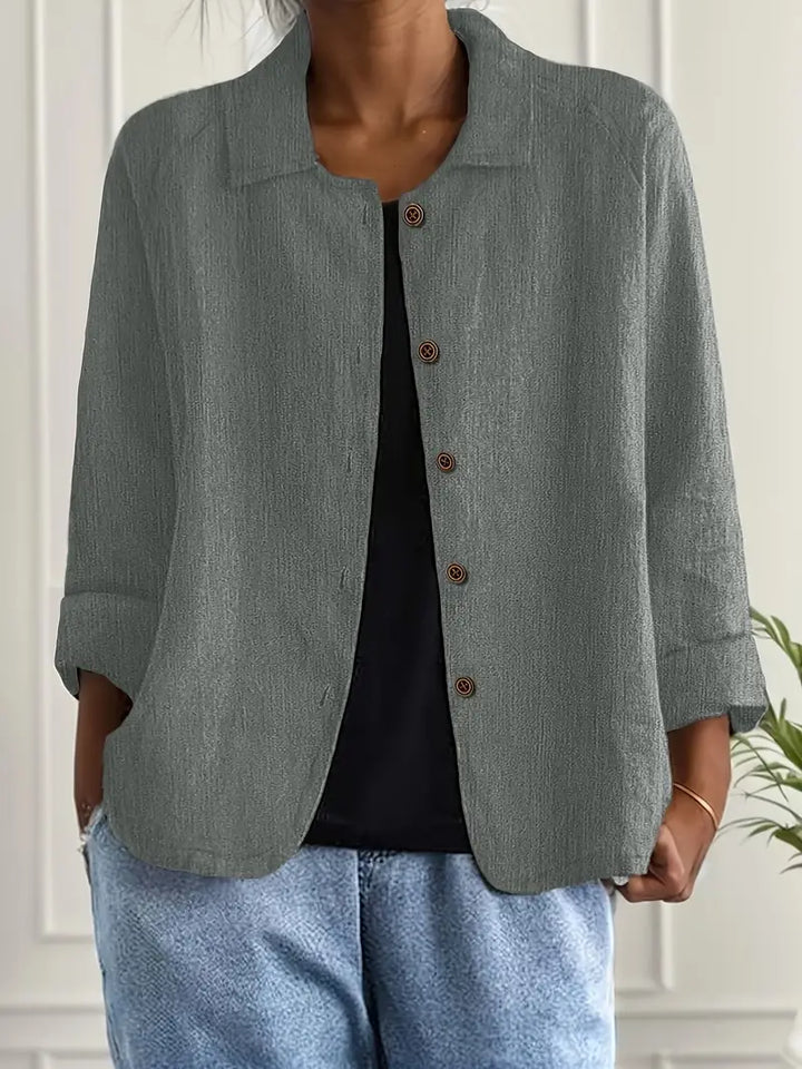 Sofia™ | Blusa Clássica Leve
