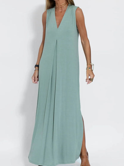 Ariella | V Neck Maxi Dress