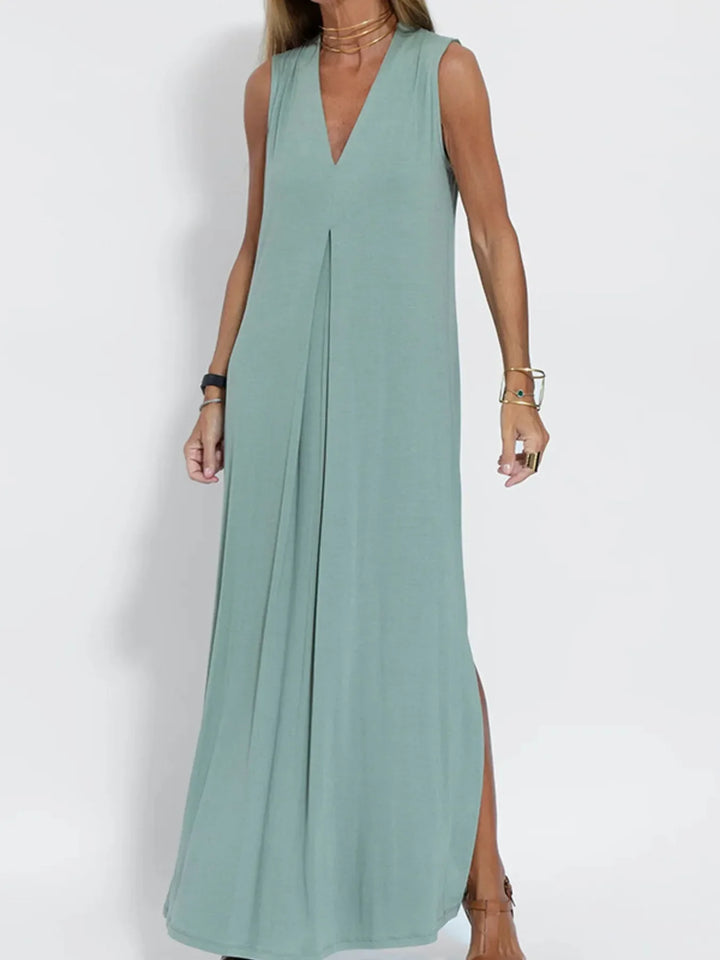 Ariella | V Neck Maxi Dress