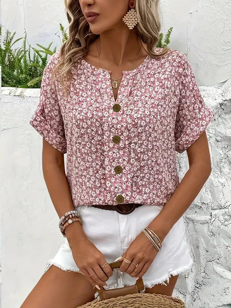 Wolena | Wildflower Notch Bluse