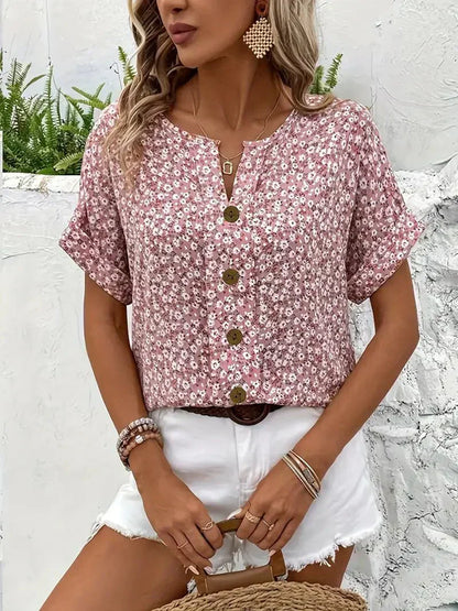 Wolena | Wildflower Notch Bluse
