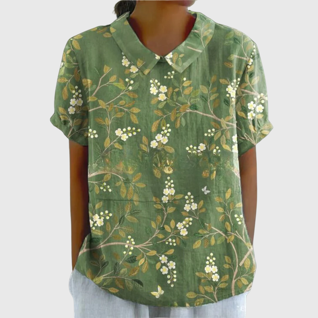 Emma | Blusa Floral para o Dia a Dia