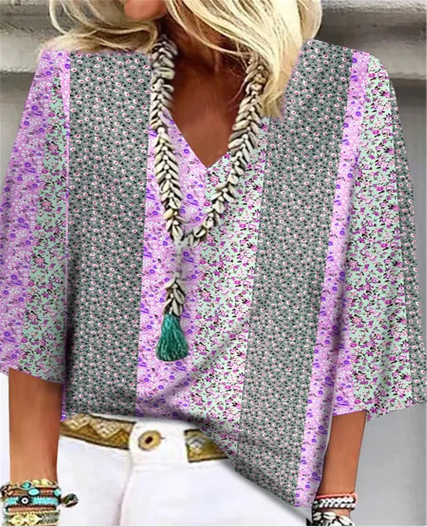 Anika | Floral Breeze Bluse