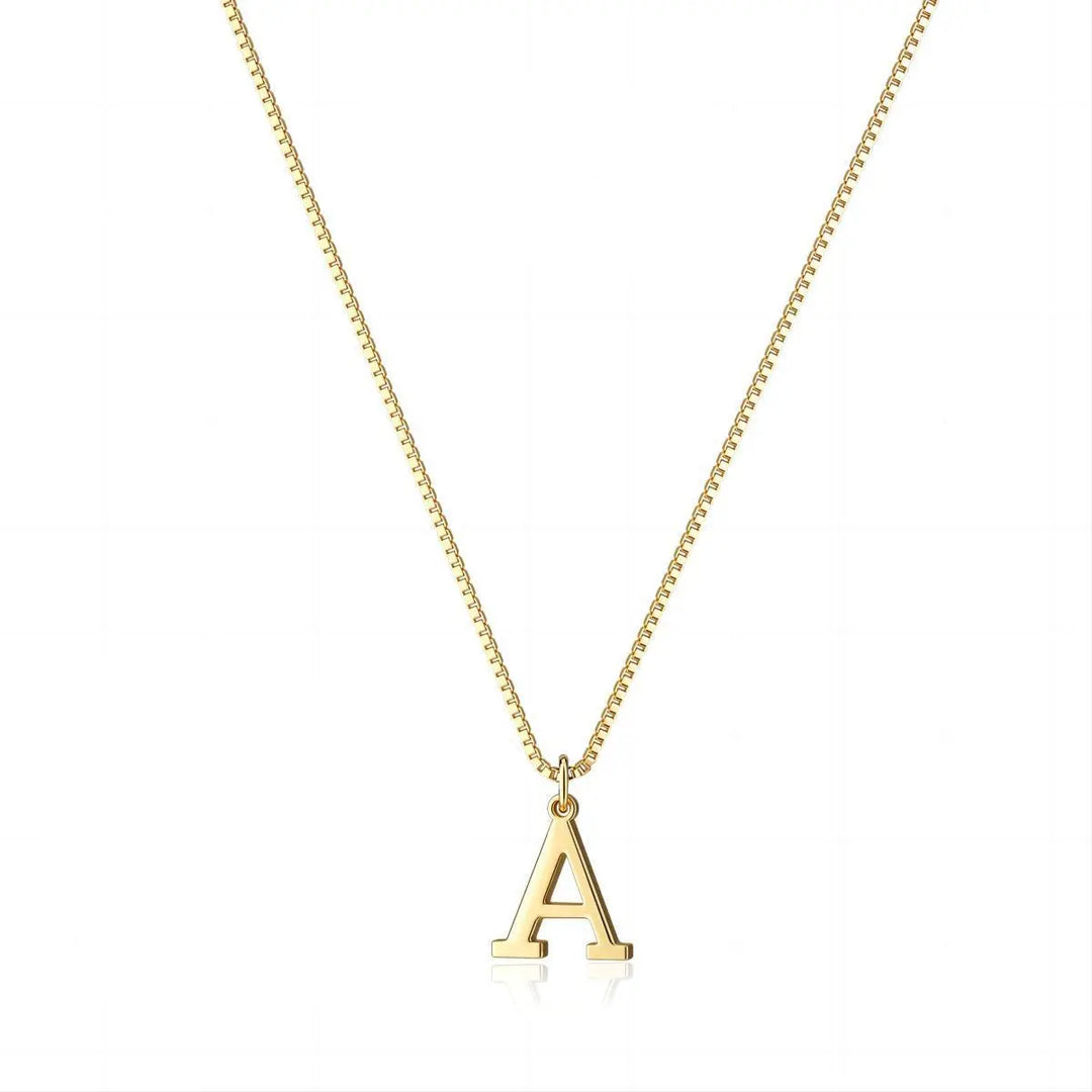 Enzhalynne | Colar com Iniciais em Ouro 18K