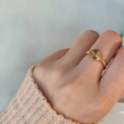 Rizavelle | Sunburst-Ring 18K Gold