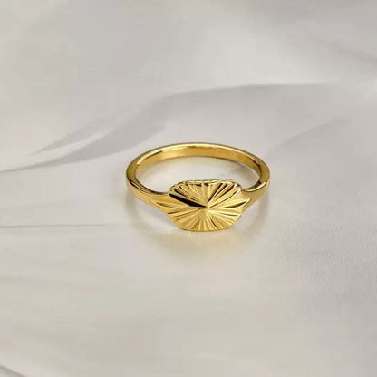 Aurizette | Sunray Ring 18K Guld