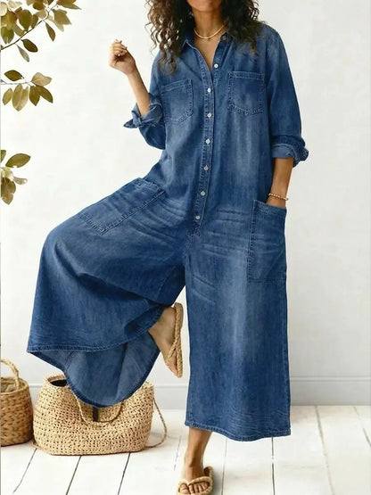 Orlysa™ - Casual bomuldsjumpsuit til kvinder