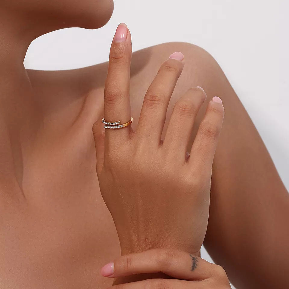 Miralyssa | Anel Ouro 18K