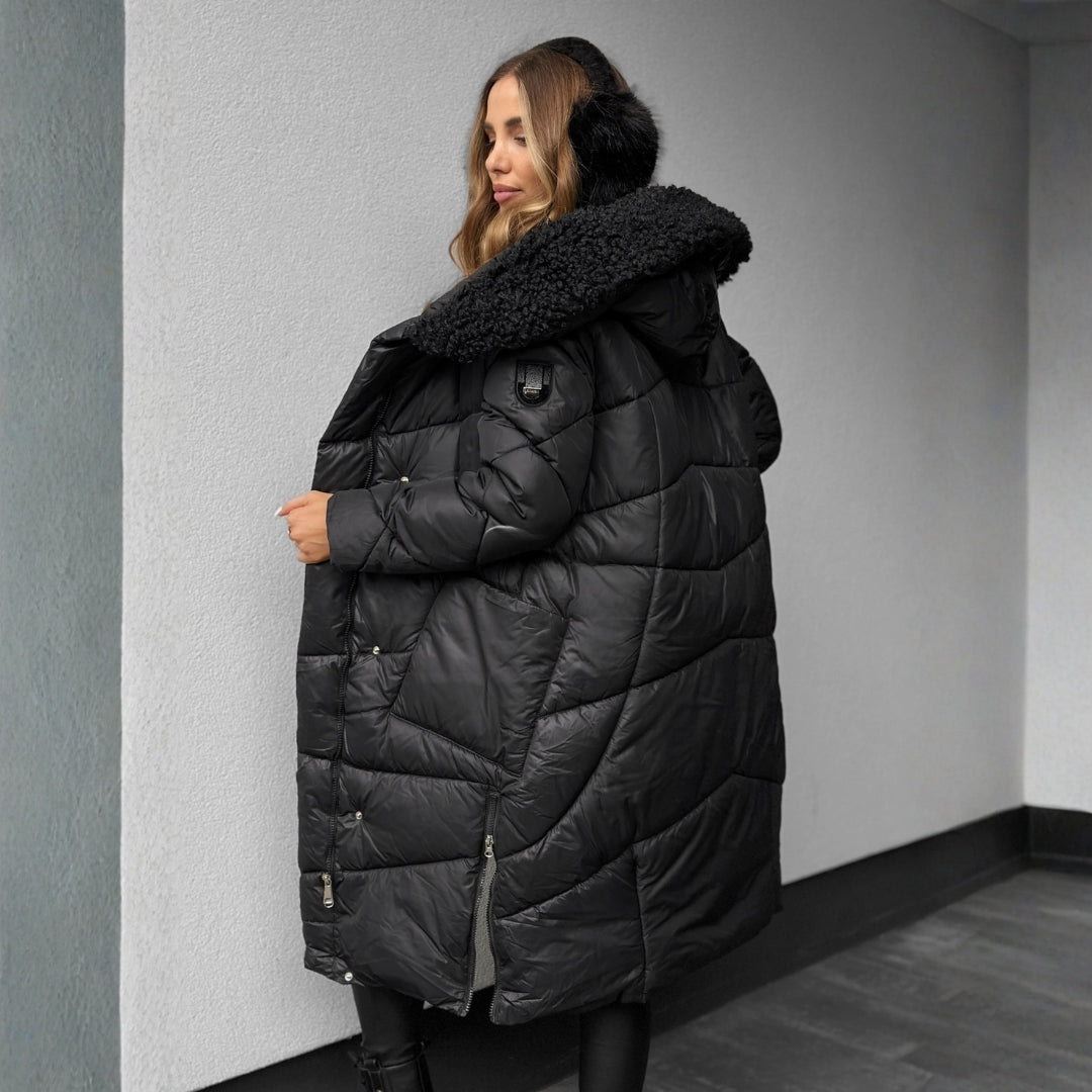 Tahlia – Quilted Coat with Hood