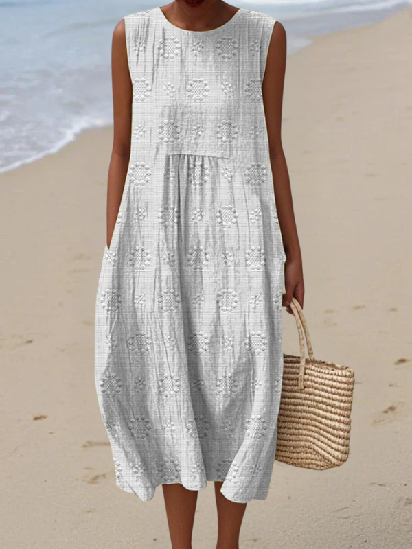 Willa | Vestido Midi Bordado