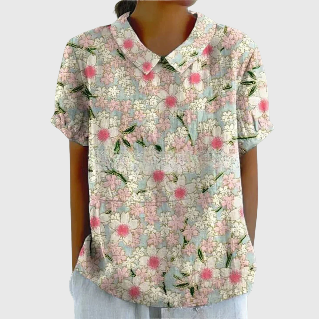 Emma | Blusa Floral para o Dia a Dia