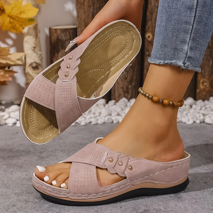 Neve | Orthopedic Wedge Sandals