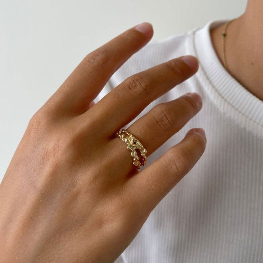 Rosanique | Anel de Ouro 18K