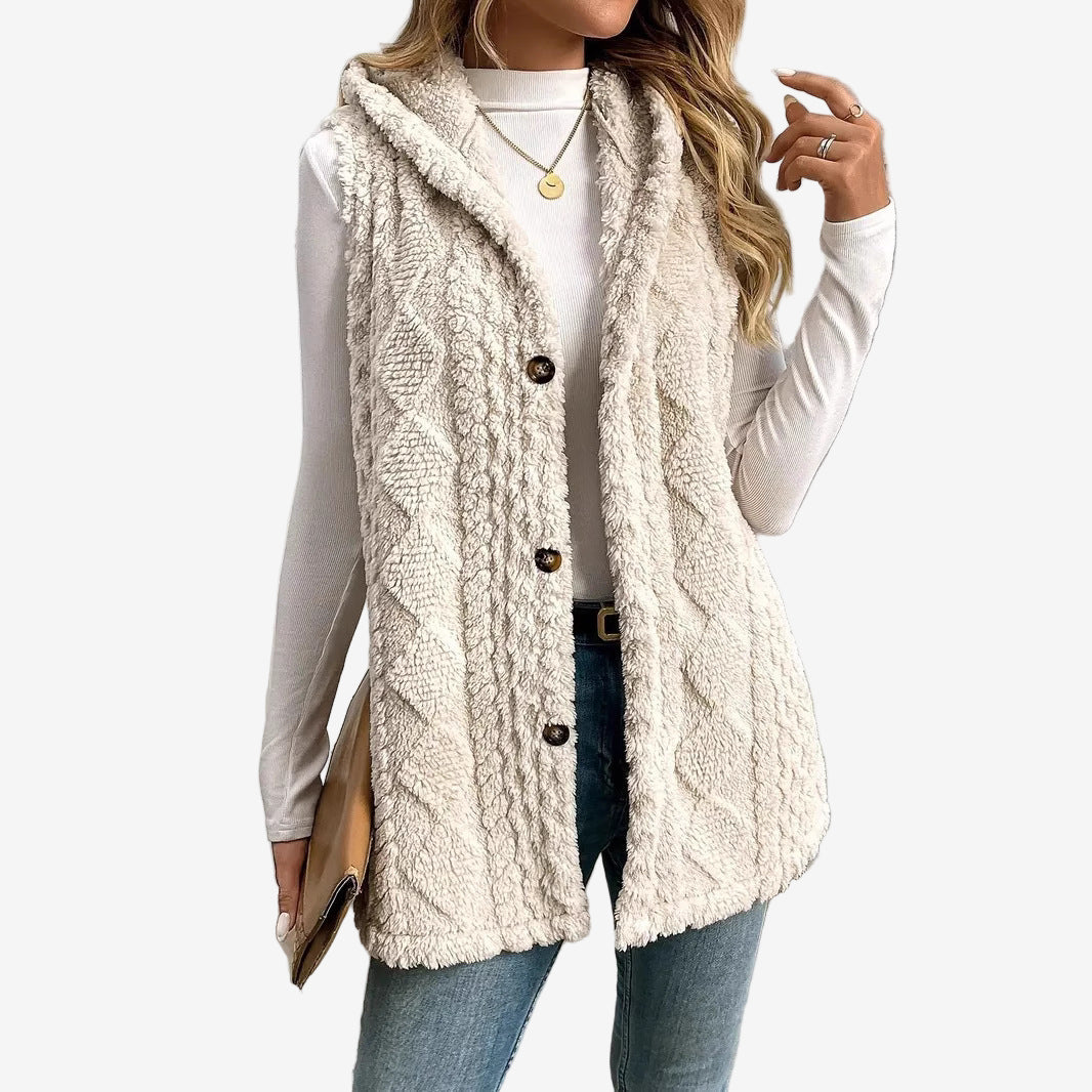 Cardigã Sem Mangas Aria™